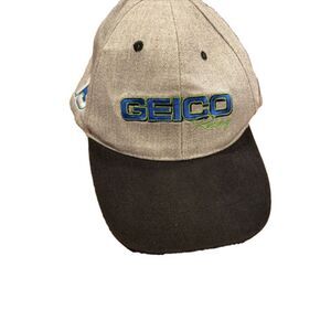 GEICO Racing Ty Dillon #13 baseball hat NASCAR Snapback Cap Trucker Chevy